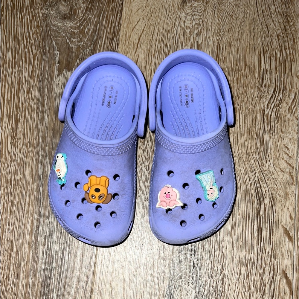 CROCS Kids Purple Sandals